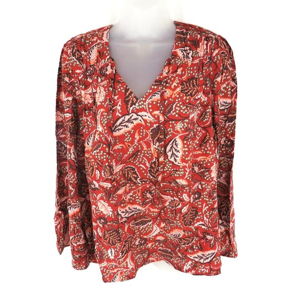 Jessica Simpson Leslie Boho Mother Nature XL Top Shirt NWT 69.50 - Picture 1 of 6